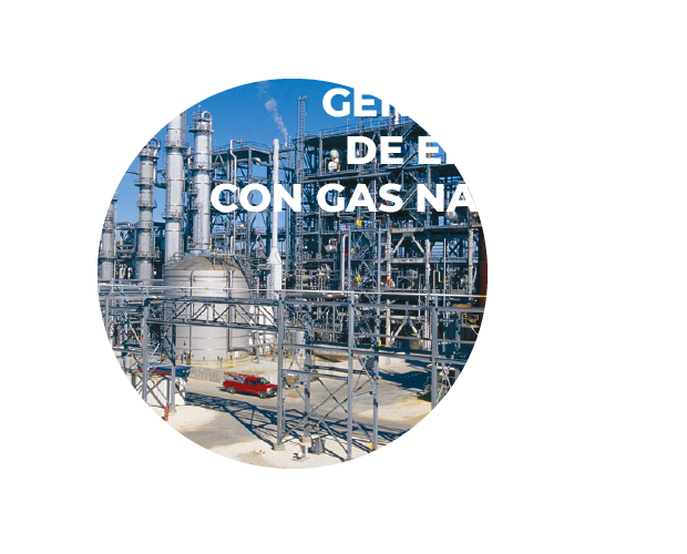 Generación energía gas natural